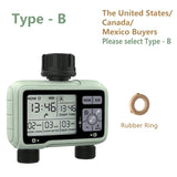 Super Timing System 2-Outlet Water Timer Precisely Watering Up Outdoor Automatic Irrigation Fully Adjustable Program