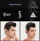 QKZ AK6 Running Band Microphone Headphones Copper Driver 3.5mm Hi-Fi Sports Headphones In-Ear Headphones Music Earbuds