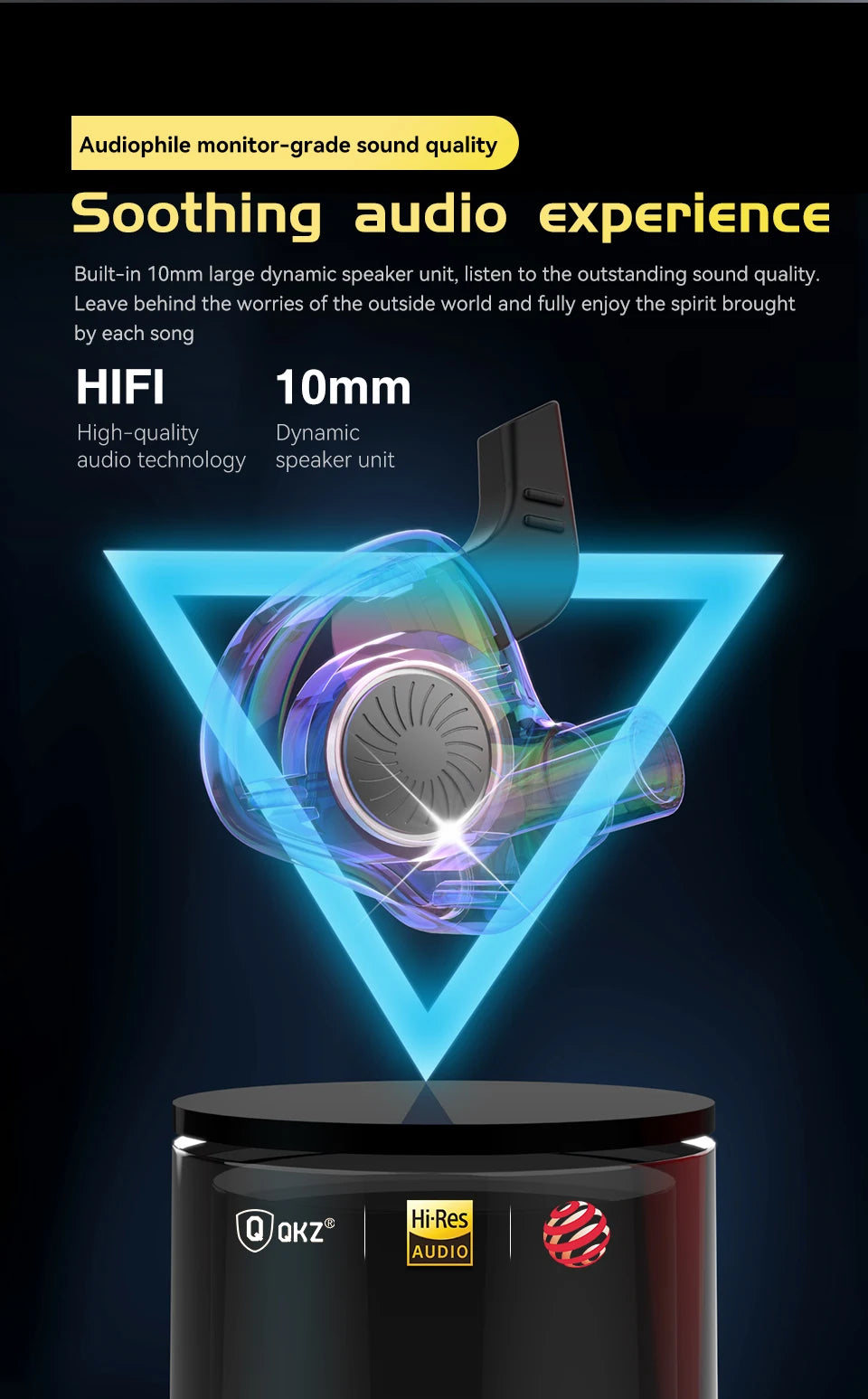 Original QKZ AK6 ARES/DMX/AKX Earphones HIFI Heavy Bass In Ear Monitor Wired Headphones With Mic Noise Cancell Sport Game Music