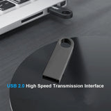 USB Flash Drives 128gb Waterproof High Speed Metal Black Pen Drive Memory Stick 64gb USB Memories 32gb Storage for PC