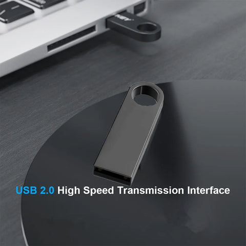 USB Flash Drives 128gb Waterproof High Speed Metal Black Pen Drive Memory Stick 64gb USB Memories 32gb Storage for PC