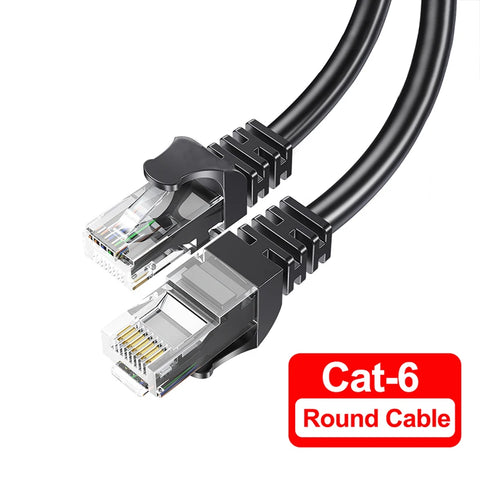 Ethernet Cable Cat6 Gigabit High Speed 1000Mbps Internet Cable RJ45 Shielded Network LAN Cord for Laptop Router PC PS5 4 3 Xbox