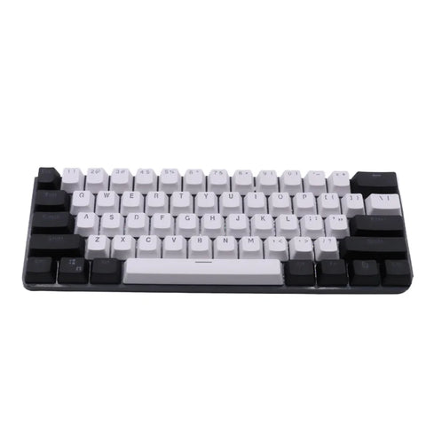 61 Key Set PBT Keycaps Ansi 60% Computer Gamer Mechanical Keyboard Cap Backlight OEM Miami DOLCH GK61 SK61 Anne pro 2 RK61 K617