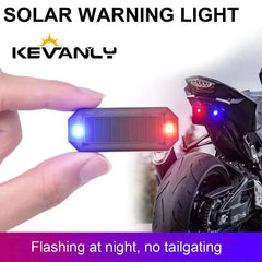 Mini LED Solar Power Car Warning Light Night Security Simulated Alarm Wireless Anti-Theft Caution Lamp Flashing Dummy Alarm Lamp