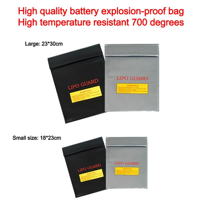 Fireproof Bag  RC LiPo Li-Po Battery Fireproof Safety Guard Safe Bag Charging Sack Battery Safety Guard