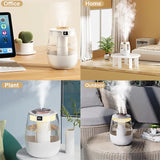 Xiaomi MIJIA Air Humidifier 1300ML Aroma Humidifier Double Spray Port Essential Oil Diffuser USB With Light For Home Office