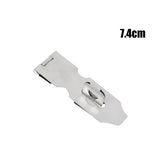 1/4PCS Stainless Steel Door Hasps Anti Theft Hasp Staple Shed Latch Box Gift Suitcase Wood Cabinet Home Lever Clasp Buckle