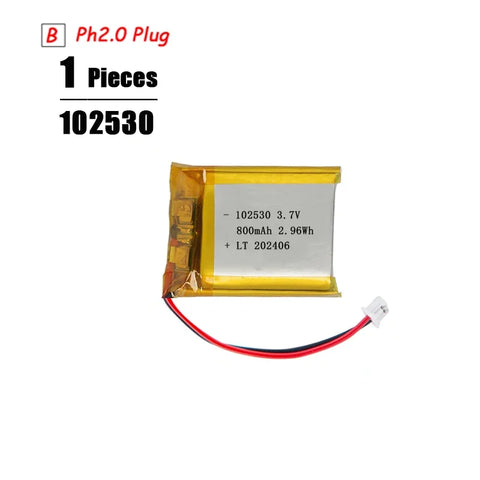 Lipo Battery 3.7V  Polymer Lithium Battery For PS4 Humidifiers GPS Navigation Devices Smart Wearable Locator Bluetooth Speaker