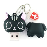 USB flash drive pendrive 128GB  4GB 8GB 16GB 32GB 64GB cute animal  cartoon Cat  penguin biscuit Dinosaur pen drive memory stick