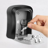 2023 Key Lock Box Wall-mounted Plastic  safe weatherproof  combination key storage  lock box for indoor and outdoor use