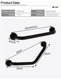 DOOKOLE Bathroom Grab Bar,Bathtub Arm Safe-Grip Bar Stainless Steel Shower Handle Wall Mount Handicap Grab Bars for Bathroom