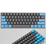 61 Key Set PBT Keycaps Ansi 60% Computer Gamer Mechanical Keyboard Cap Backlight OEM Miami DOLCH GK61 SK61 Anne pro 2 RK61 K617