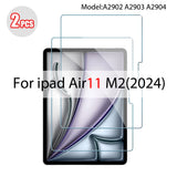 2 pcs Tempered Glass For Ipad Pro 11 12.9 9 10.2 10.5 Air 4 3 2 Tablet Screen Protector For Ipad Mini 6 5 4 3 13 2024 2021 Glass