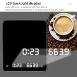 Electronic Timing Coffee Scale 3kg 0.1g Smart Drip Coffee Scales Type-C Charging Coffee Weight with Timer Kitchen Weighing Tools