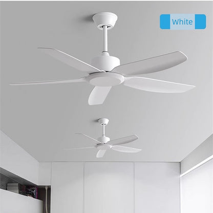 Large Wind Dining Retro Ceiling Fan Black Mute Remote Control Fan Living Room Home Commercial Restaurant Minimalist Electric Fan