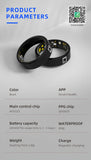 Fashion Smart Ring Men Women R20 NFC Access Control Sleep Monitor Fitness Tracker IP68 Waterproof Camera Control Finger Rings