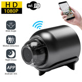 Mini WiFi Camera 1080P HD Night Vision Included Motion Sound Detector in Home Office 120 Degrees Wide Angle Micro Baby Monitor