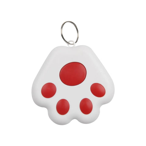 Dog Paw Shape Mini Smart GPS Tracker Keys Finder Locator Bluetooth Anti Lost Alarm Sensor Device Tracker For Kids Pets Luggage