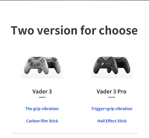 2024 New Flydigi VADER 4PRO/VADER 3 / VADER 3 PRO Bluetooth Wireless Gamepad Hall Linear Trigger Switch/PC/steam/IOS Games