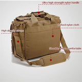 New  Backpack Tactical Molle Nylon Messenger Shoulder Bag Laptop Handbags Briefcase Outdoor Multifunction Climbing Bag