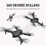 New E88Pro RC Drone 4K Professinal With 1080P Wide Angle Dual HD Camera Foldable RC Helicopter WIFI FPV Height Hold Apron Sell