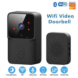 WiFi Tuya App Video Doorbell Wireless Phone Home Intercom System Door Viewer Night Vision DoorBell Camera Home Security