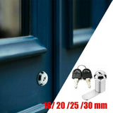 Drawer Cabinet Lock Mail Box Locker Cam Lock Cupboard Door Tongue Lock With 2 Key Furniture Hardware