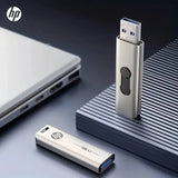 HP USB Flash Drive 3.2 32GB 64GB High Speed Sticks External Storage Metal Pen Drive Creative Personality Car Music