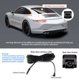 Dash Cam Dual Lens 4K UHD Recording Car Camera DVR Night Vision Video Recorder Built-In Wi-Fi Support GPS 24H Parking