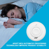 Built-in 10 Year Battery Smoke Detector WiFi Function Tuya Smart Home Parlor Child Room Kitchen Shop Fire Sound Alarm Sensor