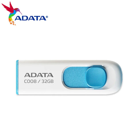 USB 2.0 ADATA C008 USB Flash Drive 16GB 32GB 64GB High Speed Mini U Disk Pen Drive USB KEY Memory Stick CLASSIC pendrive