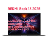 Xiaomi Redmi Book 16 2025 Laptop Intel Core 5 220H Processor 2.5K 120Hz 16" Notebook 16G/32G DDR5+ 512G/1T SSD Office Ultrabook