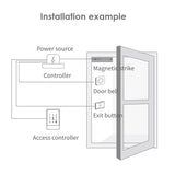 TTLOCK K3/K3F Fingerprint Access Control Door System Opener for Intercom Nfc Bluetooth Electric Gate Keypad 13.56Mhz RFID Card