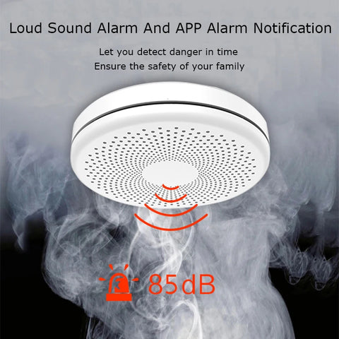 2-in-1 WiFi Tuya Smart Carbon Monoxide &amp; Smoke Detector Alarm