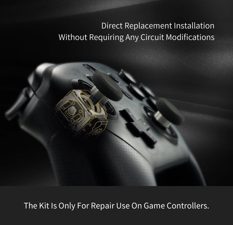 GuliKit TMR Electromagnetic Joystick with Stick Cap for PS4 PS5 Gamepad for Switch Pro Xbox Series Controller Repair Replacement