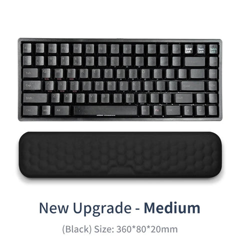 Wrist Mouse & Keyboard Protection Rest Pad Massage Texture For PC Laptop Gaming Office Keyboard Mouse Stand Memory Cotton Rest