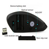 2.4G Wireless Mouse Vertical Ergonomic Mause Gamer Right Hand USB Gaming Computer Mice for PC Laptop Home Office