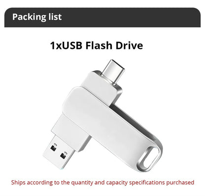 USB C Type C USB3.0 Flash Drive 32GB 64GB 128GB 256GB Pen Drive for Huawei and Andriods SmartPhone