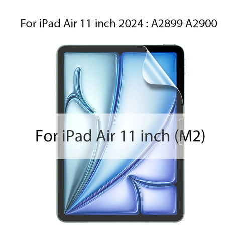 Like Paper Film Screen Protector For Ipad Pro 13 12.9 11 2024 M4 Air 4 5 3 10th 9th 8th 7th Generation Mini 6 Matte Film Writer