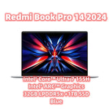 Xiaomi Redmi Book Pro 14 Laptop 2024 Intel Core Ultra 5 125H/Ultra 7 155H 16G/32GB DDR5+512G/1TB SSD 2.8K 14" 120Hz Notebook