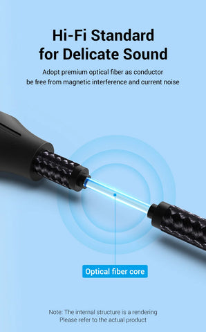 Vention Digital Optical Audio Cable Toslink SPDIF Coaxial Cable 1m 2m for Amplifiers Blu-ray Xbox 360 PS4 Soundbar Fiber Cable