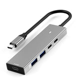 10Gbps 3.2 Gen2 USB C Hub 4-Port  USB Splitter Adapter for Laptop Accessories MacBook Air/Pro IPhone 15/15 Pro/15 Pro Max