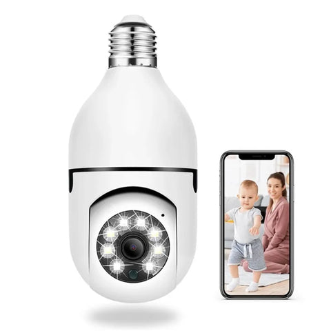 2.4G E27 Light Bulb Wifi Camera Night Version Security Protection 360° HD IP Camara Vigilancia IR Smart Home Cctv PIX-LINK