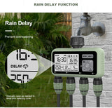 Reswat 4-Outlet Water Timers Multifunctional Sprinklers Multi Caliber Adaptation Convenient Installation Youngs Garden Tools