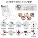 Diamond Microdermabrasion Beauty Machine Vacuum Suction Spray Moisten Exfoliate Skin Peeling Anti Aging Facial Skincare Tool