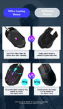 2023 Latest High Quality Ergonomic Design Gaming Mouse Desktop Computer Laptop USB Backlit Mouse Manufacturers Hot Sale