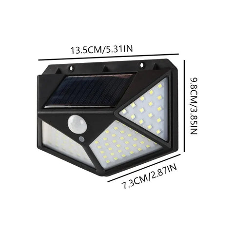 100LED Solar Wall Lamp