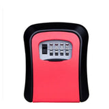 2023 Key Lock Box Wall-mounted Plastic  safe weatherproof  combination key storage  lock box for indoor and outdoor use