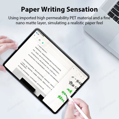 Like Paper Film Screen Protector For Ipad Pro 13 12.9 11 2024 M4 Air 4 5 3 10th 9th 8th 7th Generation Mini 6 Matte Film Writer