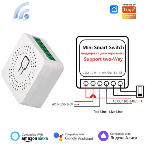 Tuya Mini 16A WiFi Switch